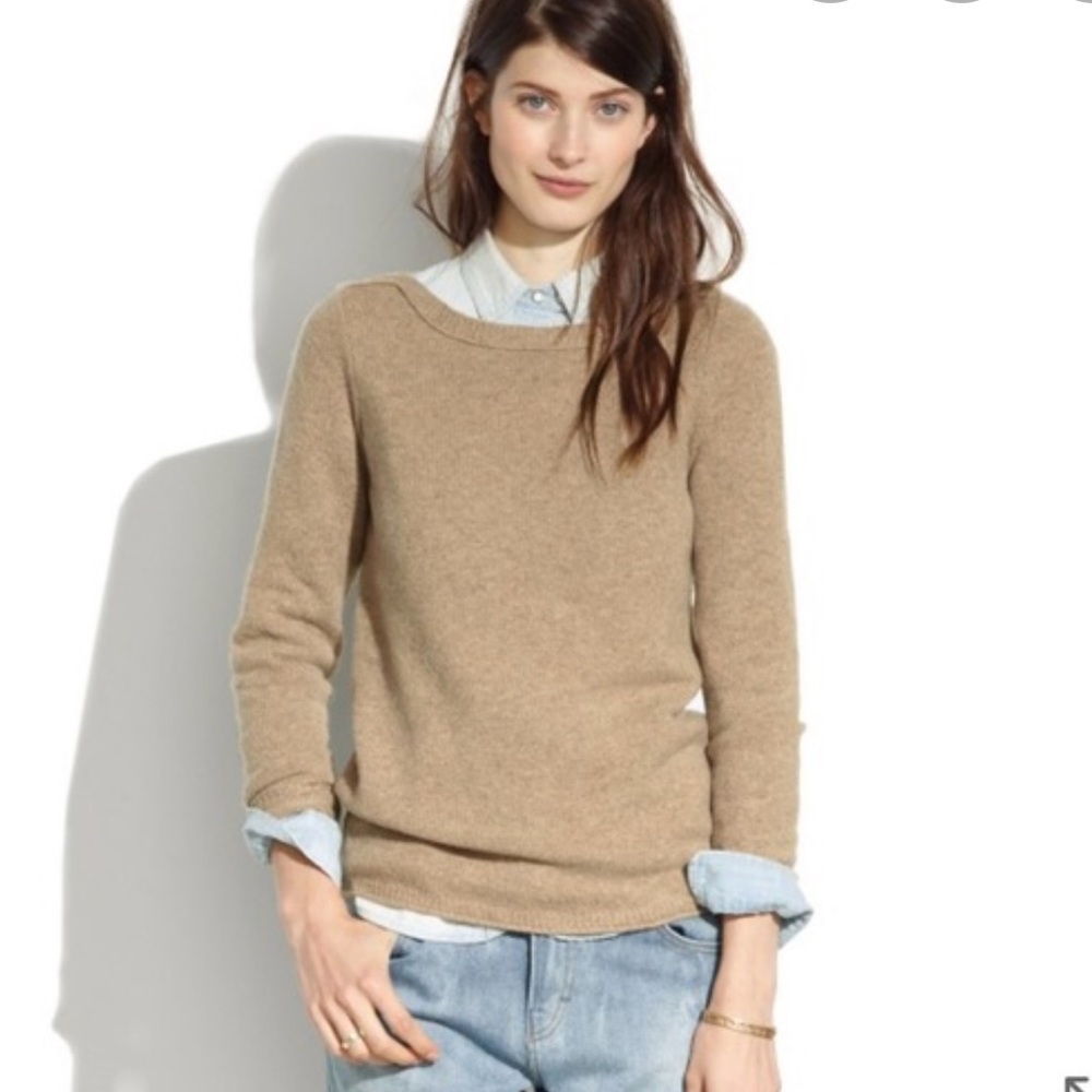 Madewell 100% Merino Wool Gamine Sweater
